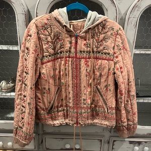 Quilted Free People Jacket